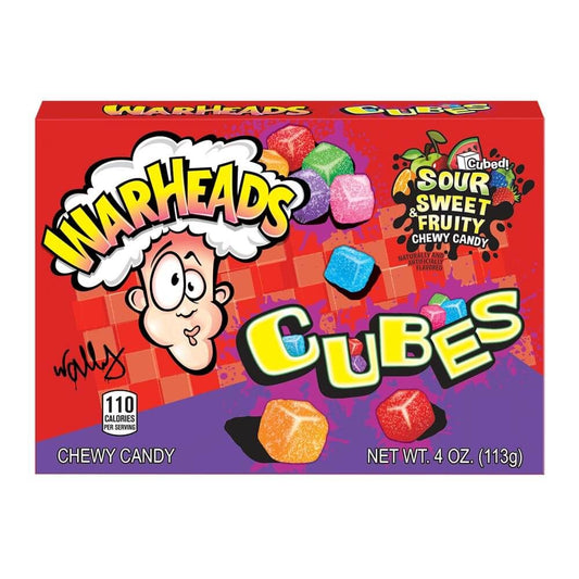 Warheads - Chewy Cubes Theatre Box 4oz (113g)