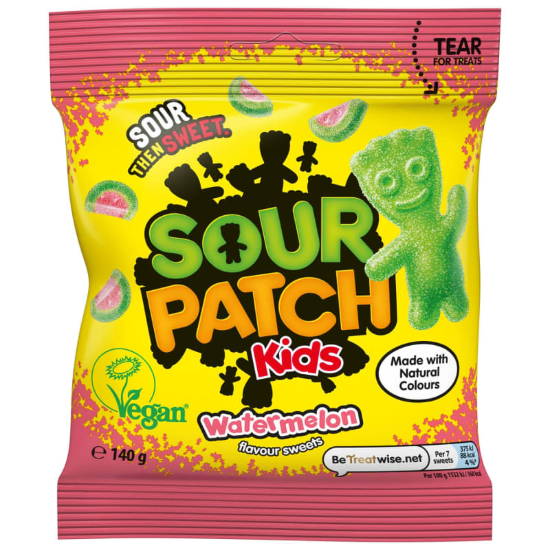 Sour Patch Kids 140g - Watermelon