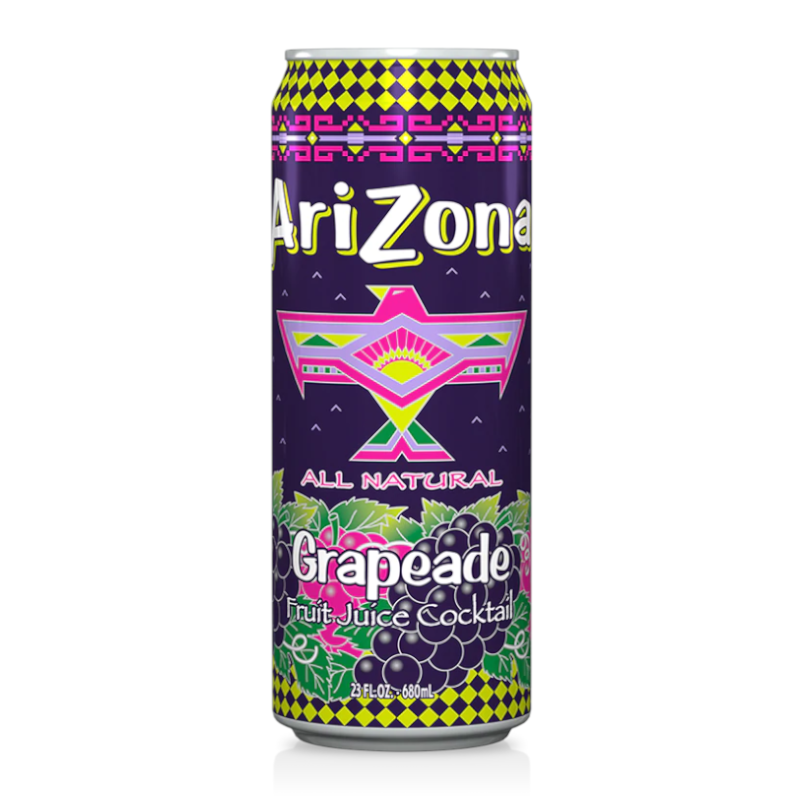 AriZona Grapeade 23.5oz (695ml) can | Yummy Treats Store