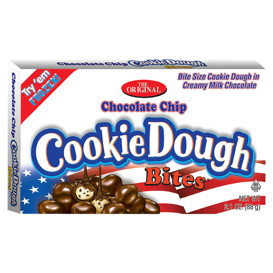 Cookie Dough Bites Chocolate Chip 3.1oz (88g) Theatre Box American